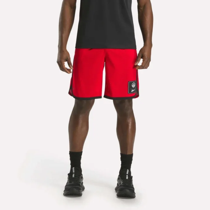 Basketballshorts i mesh til mænd