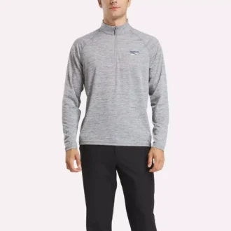 Cationic Wicking Quarter-Zip Sweatshirt til mænd