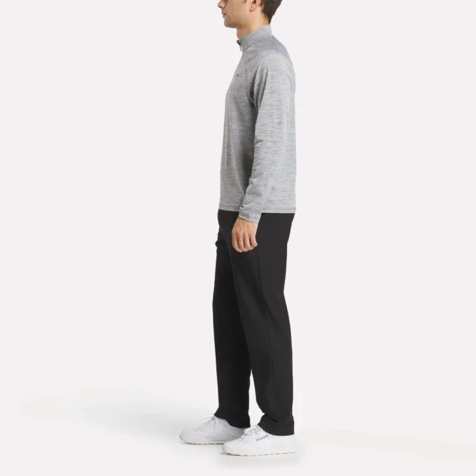 Cationic Wicking Quarter-Zip Sweatshirt til mænd