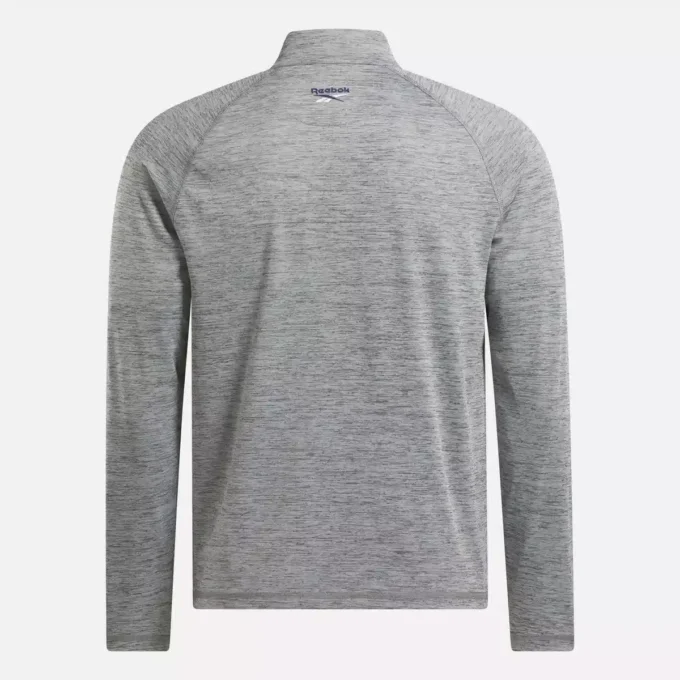 Cationic Wicking Quarter-Zip Sweatshirt til mænd