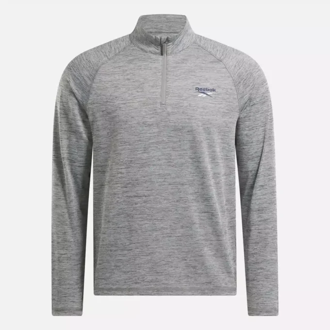 Cationic Wicking Quarter-Zip Sweatshirt til mænd