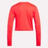 Core Slim Fit Crop langærmet T-shirt til kvinder Core Slim Fit Crop langærmet T-shirt til kvinder