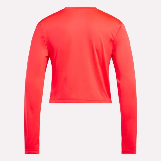 Core Slim Fit Crop langærmet T-shirt til kvinder Core Slim Fit Crop langærmet T-shirt til kvinder