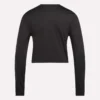 Core Slim Fit Crop langærmet T-shirt til kvinder Core Slim Fit Crop langærmet T-shirt til kvinder