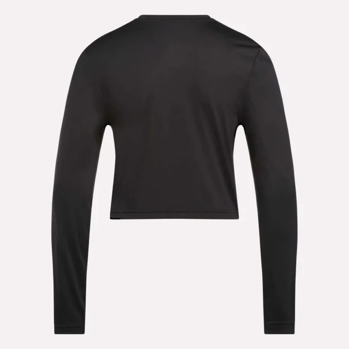 Core Slim Fit Crop langærmet T-shirt til kvinder Core Slim Fit Crop langærmet T-shirt til kvinder