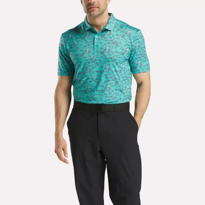Gator golfpolo med korte ærmer til mænd