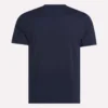 Herre-T-shirt med stort logo og rund hals Herre-T-shirt med stort logo og rund hals