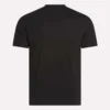 Herre-T-shirt med stort logo og rund hals Herre-T-shirt med stort logo og rund hals