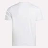 Herre-T-shirt med stort logo og rund hals Herre-T-shirt med stort logo og rund hals