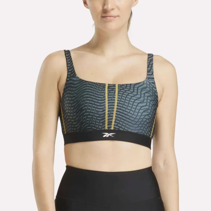 Hype Pack Blocked Allover Print Bralette til kvinder