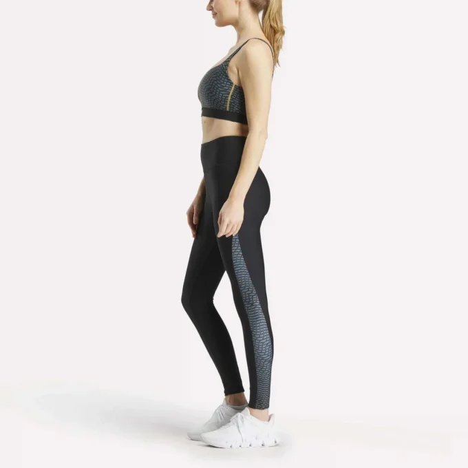 Hype Pack Blocked Allover Print Bralette til kvinder