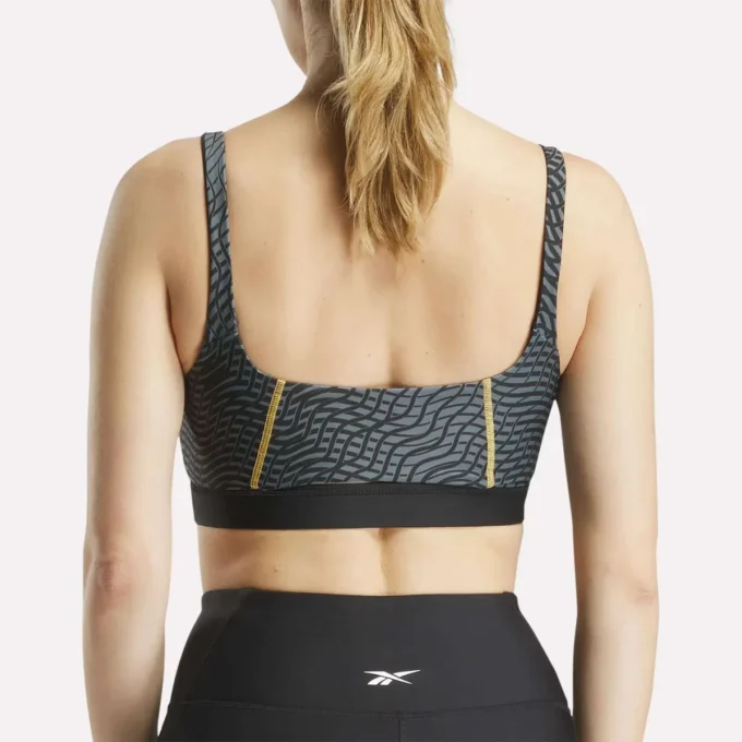 Hype Pack Blocked Allover Print Bralette til kvinder