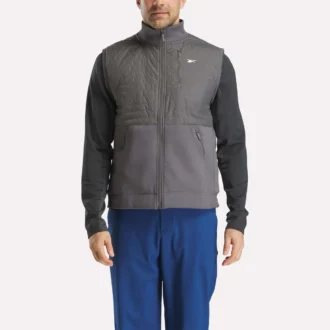Isoleret let puffer-vest til mænd