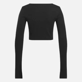 Klassiske garderobe-basics til kvinder Langærmet T-shirt