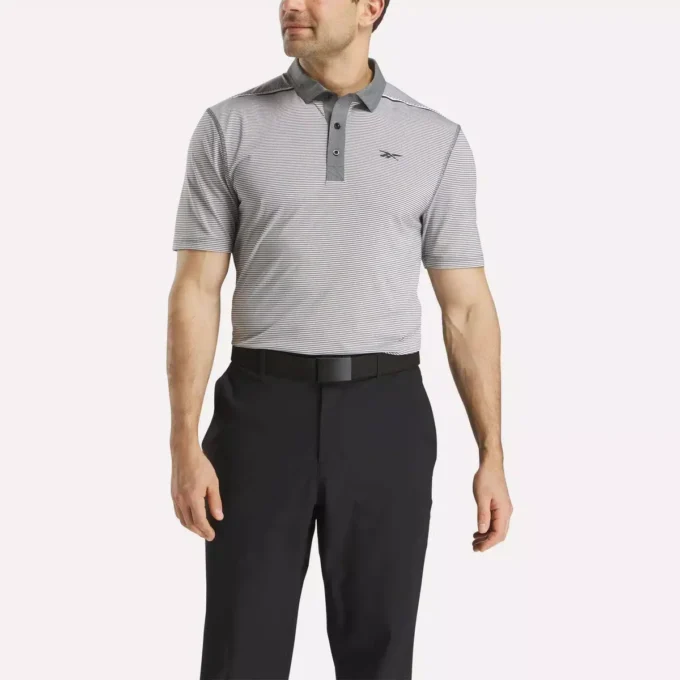 Kortærmet Core Stripe-poloskjorte til mænd Kortærmet Core Stripe-poloskjorte til mænd