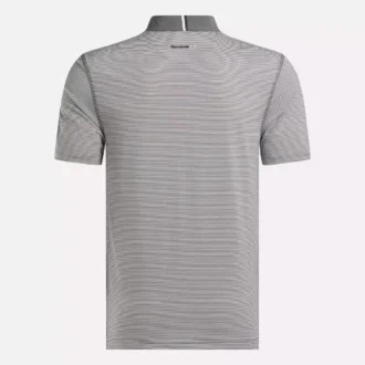 Kortærmet Core Stripe-poloskjorte til mænd
