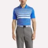 Kortærmet Nano Stripe Pullover Polo til mænd Kortærmet Nano Stripe Pullover Polo til mænd
