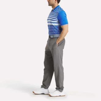 Kortærmet Nano Stripe Pullover Polo til mænd