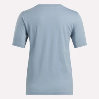 Kortærmet T-shirt med stort logo til kvinder