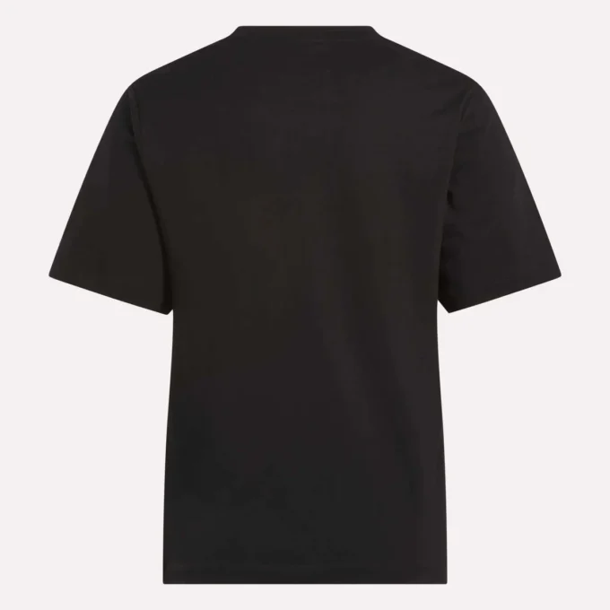 Kortærmet T-shirt med stort logo til kvinder Kortærmet T-shirt med stort logo til kvinder