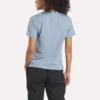 Kortærmet T-shirt med stort logo til kvinder Kortærmet T-shirt med stort logo til kvinder