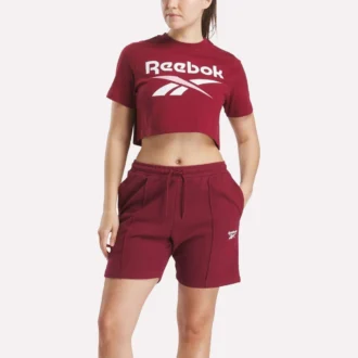 Kortærmet T-shirt med tofarvet logo til kvinder