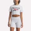 Kortærmet T-shirt med tofarvet logo til kvinder Kortærmet T-shirt med tofarvet logo til kvinder