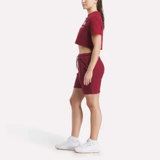 Kortærmet T-shirt med tofarvet logo til kvinder