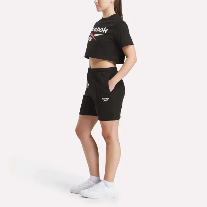 Kortærmet T-shirt med tofarvet logo til kvinder Kortærmet T-shirt med tofarvet logo til kvinder