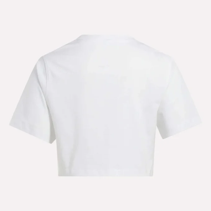 Kortærmet T-shirt med tofarvet logo til kvinder Kortærmet T-shirt med tofarvet logo til kvinder