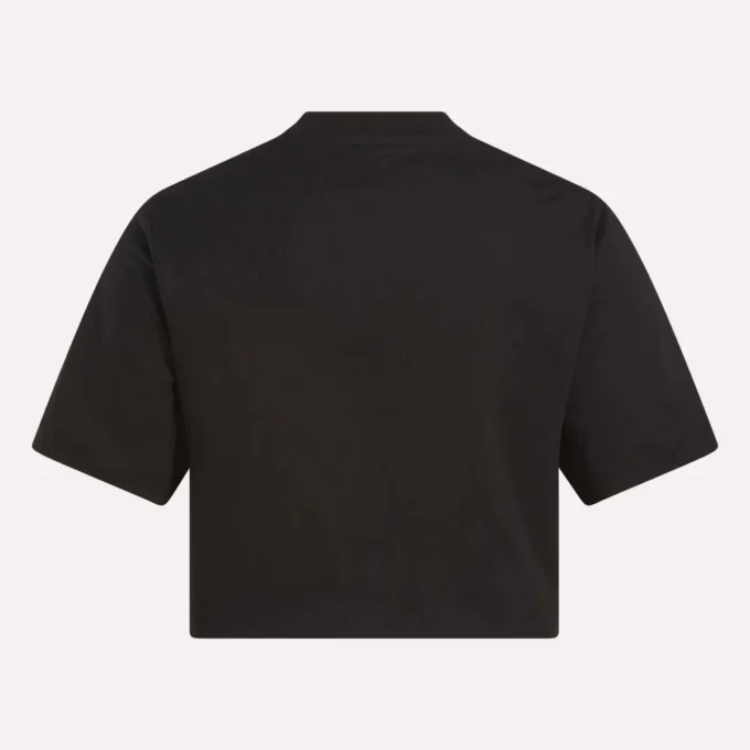 Kortærmet T-shirt med tofarvet logo til kvinder Kortærmet T-shirt med tofarvet logo til kvinder