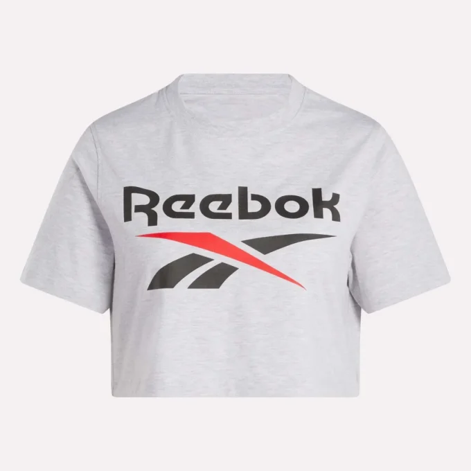 Kortærmet T-shirt med tofarvet logo til kvinder Kortærmet T-shirt med tofarvet logo til kvinder