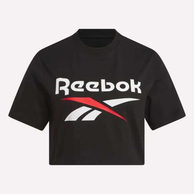 Kortærmet T-shirt med tofarvet logo til kvinder Kortærmet T-shirt med tofarvet logo til kvinder