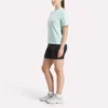 Kvinders tofarvet logo-T-shirt med korte ærmer
