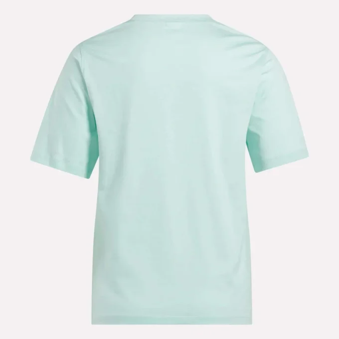 Kvinders tofarvet logo-T-shirt med korte ærmer