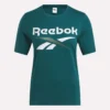 Kvinders tofarvet logo-T-shirt med korte ærmer