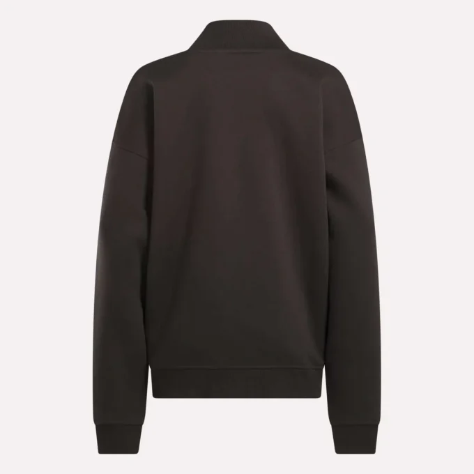 Lang sweatshirt med rullekrave til kvinder Lang sweatshirt med rullekrave til kvinder