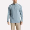 Langærmet Aero Flex 1/4 Zip pullover til mænd Langærmet Aero Flex 1/4 Zip pullover til mænd