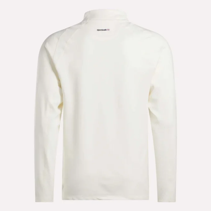 Langærmet Aero Flex 1/4 Zip pullover til mænd Langærmet Aero Flex 1/4 Zip pullover til mænd