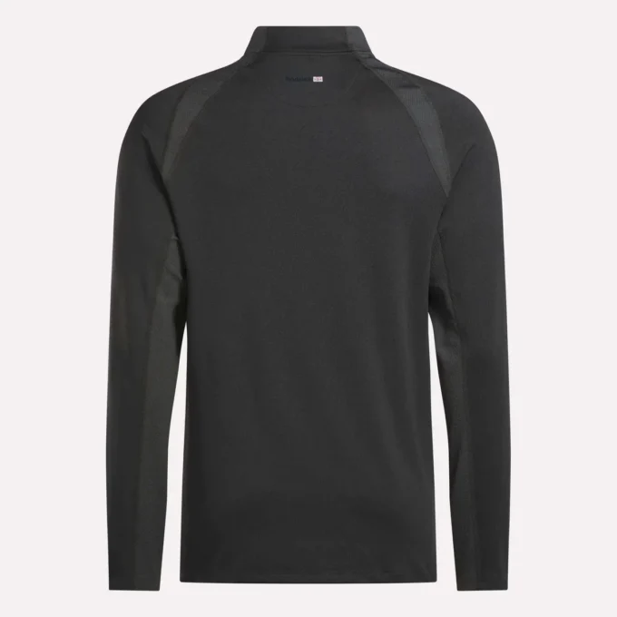 Langærmet Aero Flex 1/4 Zip pullover til mænd Langærmet Aero Flex 1/4 Zip pullover til mænd