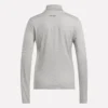 Langærmet Engineered Vector Jacquard 1/4 Zip golfpullover til kvinder Langærmet Engineered Vector Jacquard 1/4 Zip golfpullover til kvinder