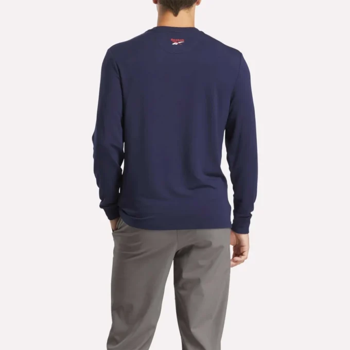 Langærmet golfsweatshirt til mænd Langærmet golfsweatshirt til mænd