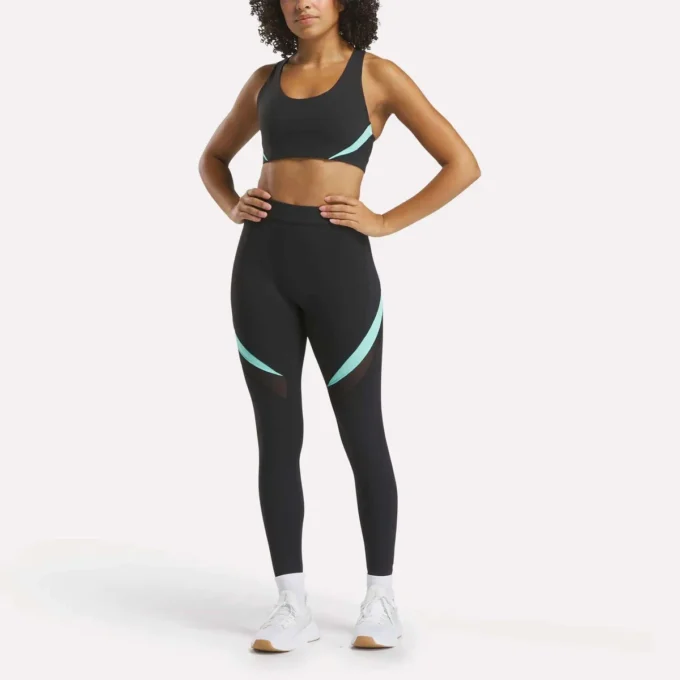 Lux Colorblock High-Rise 7/8 leggings til kvinder