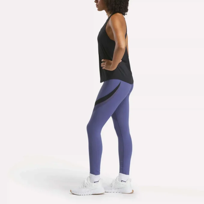 Lux Colorblock High-Rise 7/8 leggings til kvinder