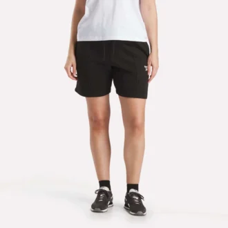 Pintuck lange shorts til kvinder