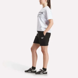Pintuck lange shorts til kvinder