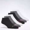 Reebok Basic lavskårne sokker til kvinder, 6 par