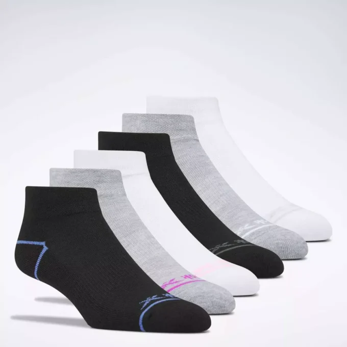 Reebok Basic Quarter Socks til kvinder, 6 par Reebok Basic Quarter Socks til kvinder, 6 par
