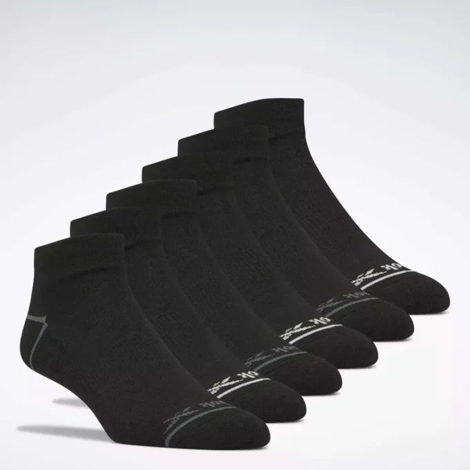 Reebok Basic Quarter Socks til mænd, 6 par Reebok Basic Quarter Socks til mænd, 6 par