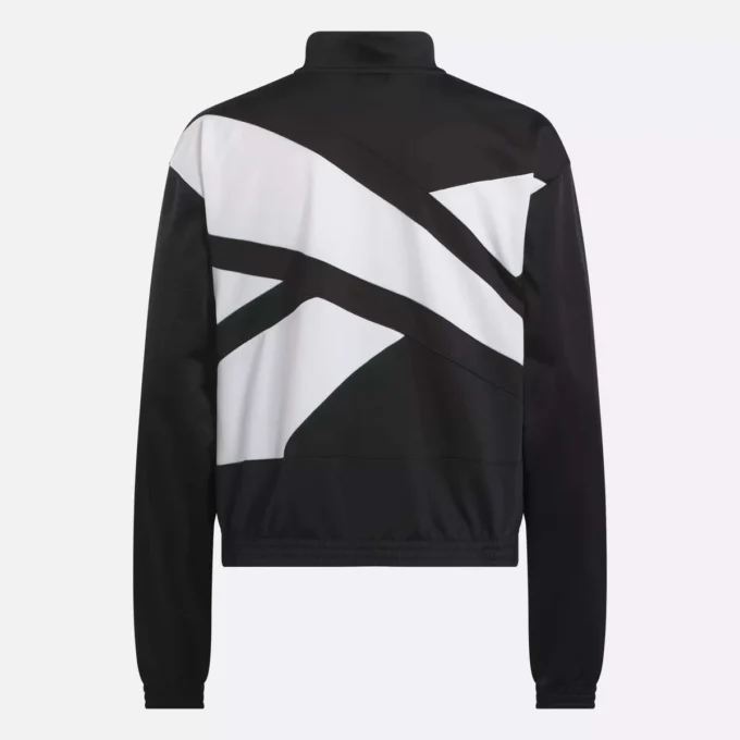 Reebok Identity Back Vector Tricot Track Jacket til kvinder Reebok Identity Back Vector Tricot Track Jacket til kvinder